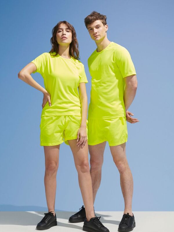 Футболка унисекс Sporty 140, желтый неон арт.11939306
