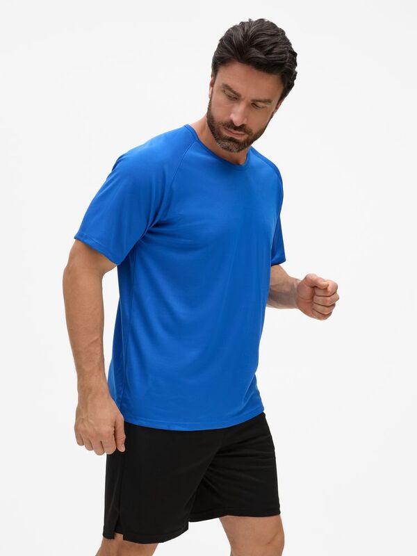 Футболка унисекс Sporty 140, ярко-синяя арт.11939241