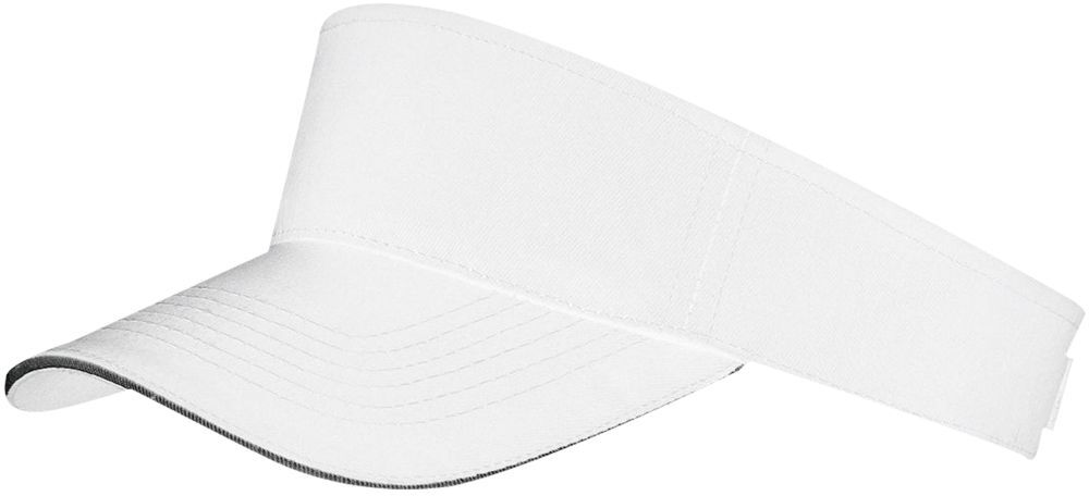 Козырек Ace, белый с черным арт.01196906TUN