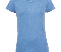 Футболка женская Mixed Women голубой меланж арт.01181236