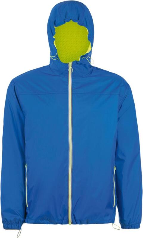 Ветровка Skate, ярко-синяя с неоново-желтым арт.01171889