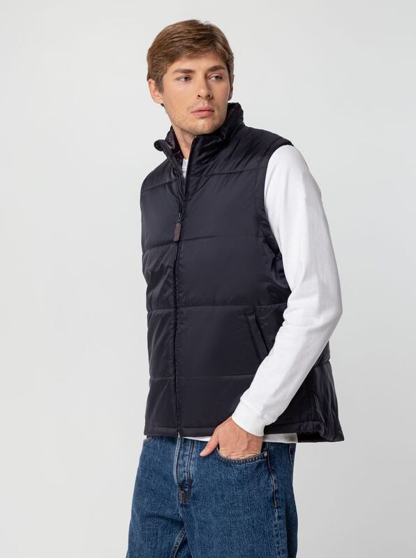 Жилет Warm темно-синий арт.44002318