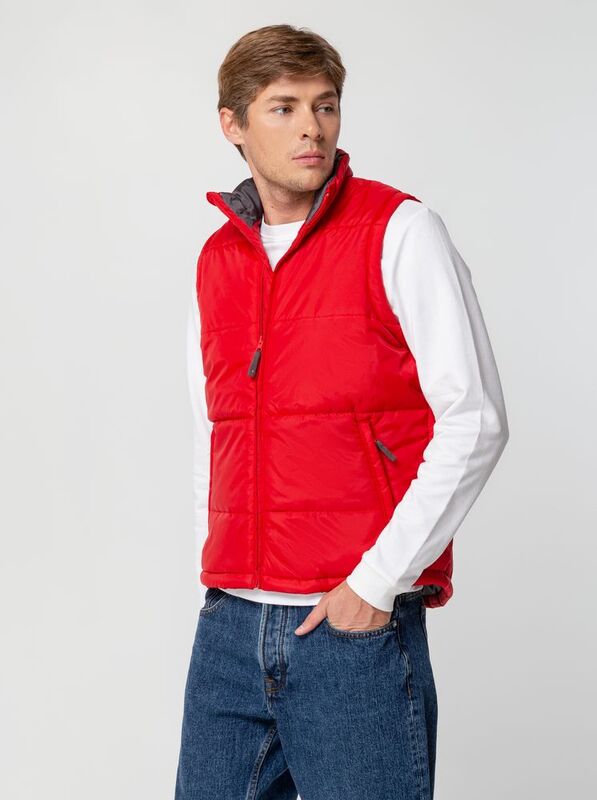 Жилет Warm красный арт.44002145