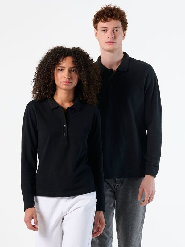 Рубашка поло мужская с длинным рукавом Winter II 210 бордовая арт.11353146