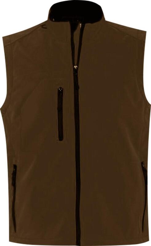 Жилет мужской софтшелл Rallye Men шоколадно-коричневый арт.46601394