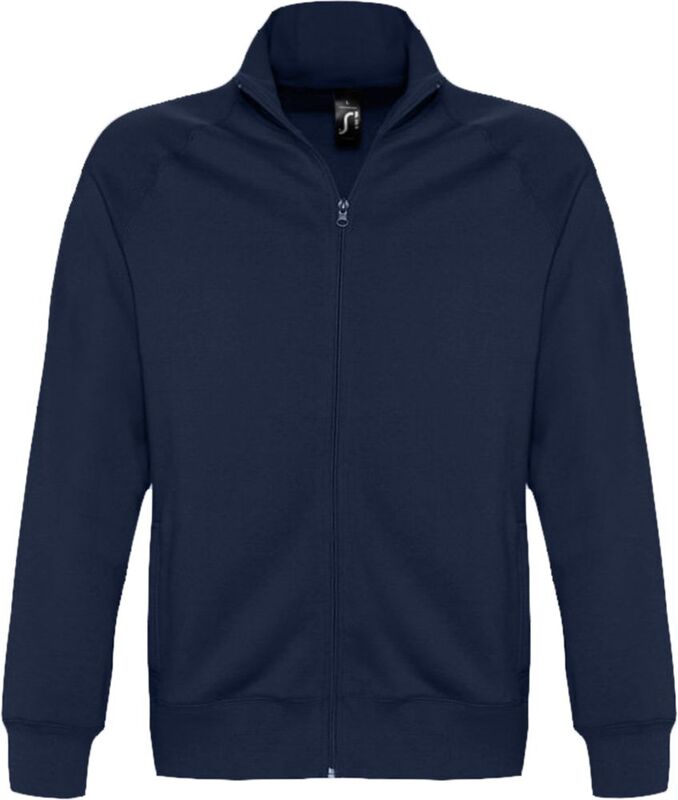 Толстовка мужская на молнии Sundae 280 темно-синяя арт.47200318