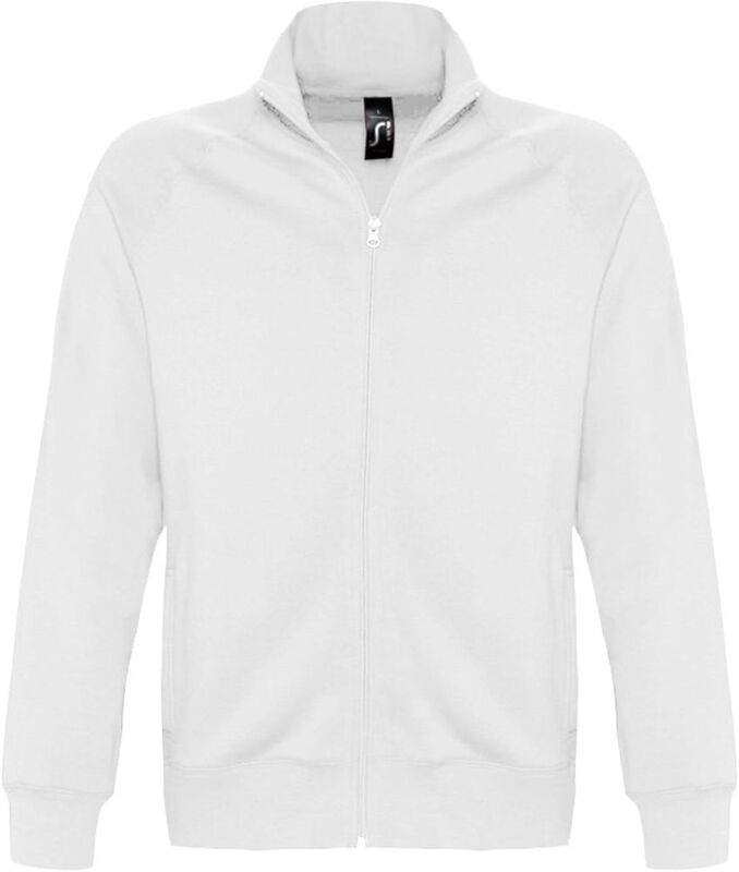 Толстовка мужская на молнии Sundae 280 белая арт.47200102