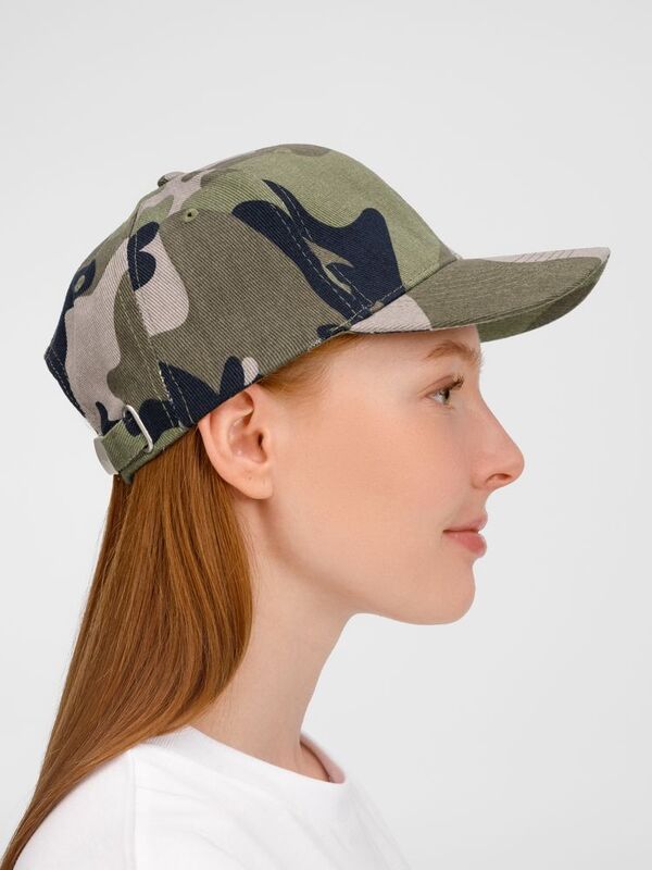 Бейсболка Buffalo, зеленый камуфляж арт.6404.17