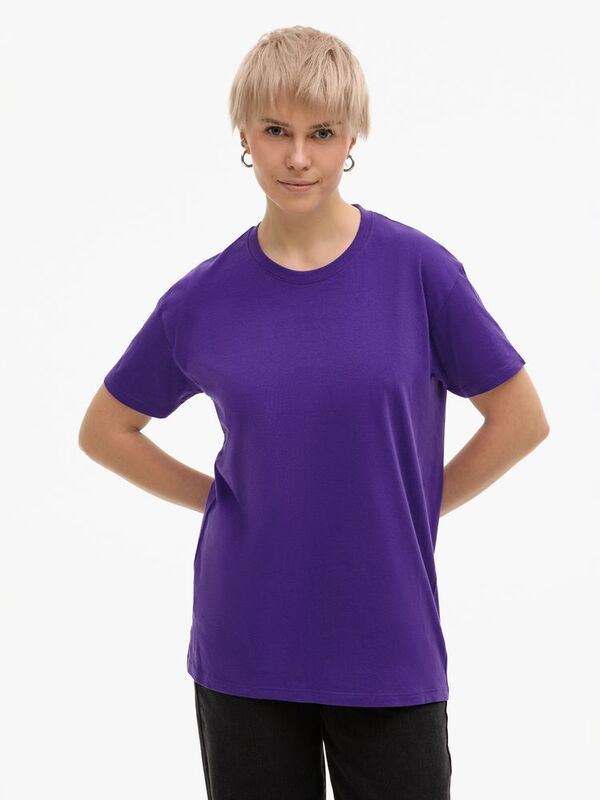 Футболка Imperial 190, темно-фиолетовая арт.1374.78