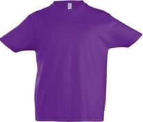 Футболка детская Imperial Kids, темно-фиолетовая арт.2505.78