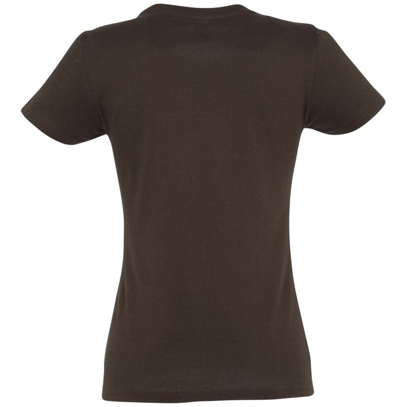 Футболка женская Imperial Women 190, шоколадно-коричневая арт.6083.59