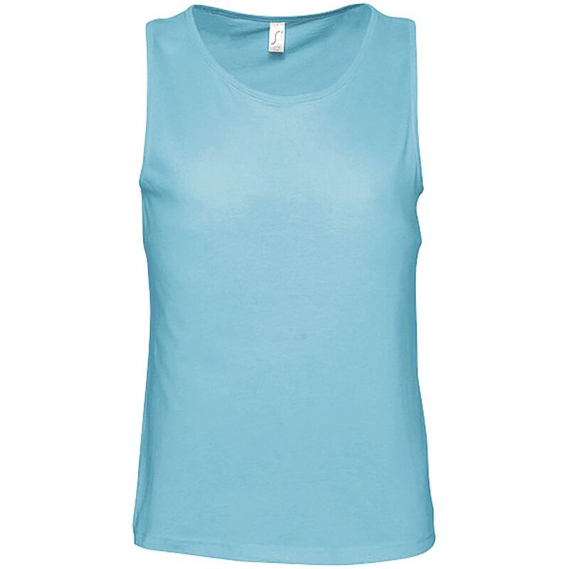 Майка мужская Justin 150, бирюзовая арт.4805.42