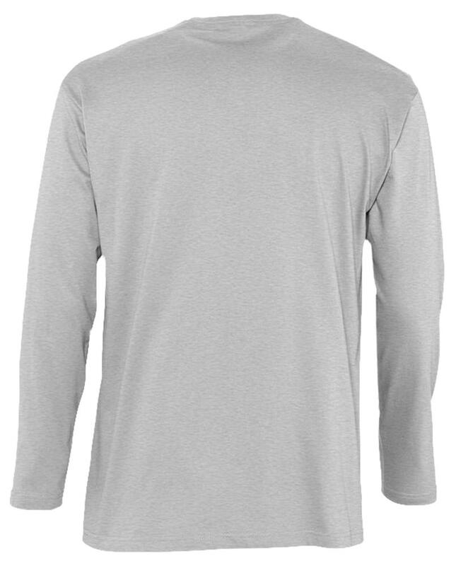 Футболка с длинным рукавом Monarch 150, серый меланж арт.1377.11