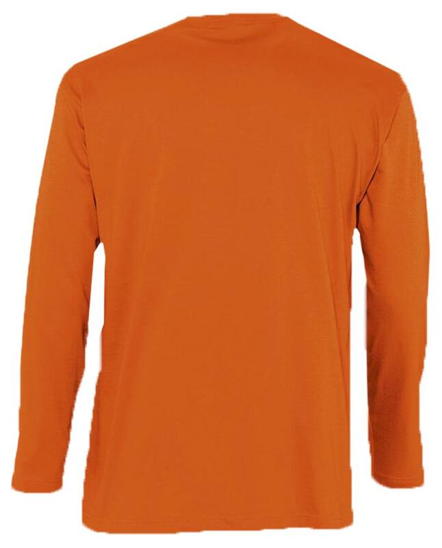 Футболка с длинным рукавом Monarch 150, оранжевая арт.1377.20