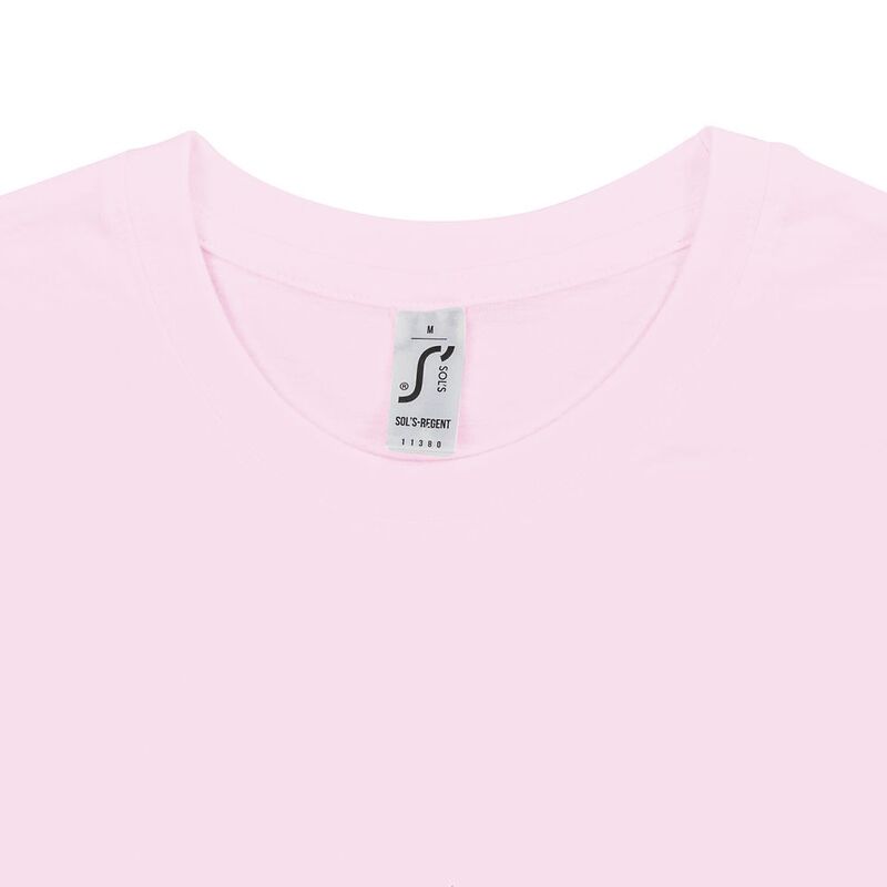 Футболка унисекс Regent 150, светло-розовая арт.1376.15