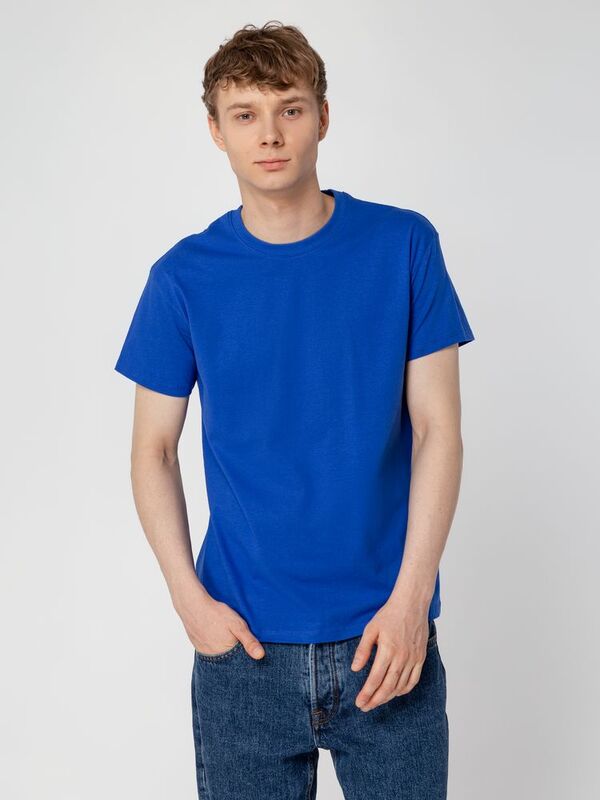 Футболка унисекс Regent 150, винтажный синий арт.1376.45
