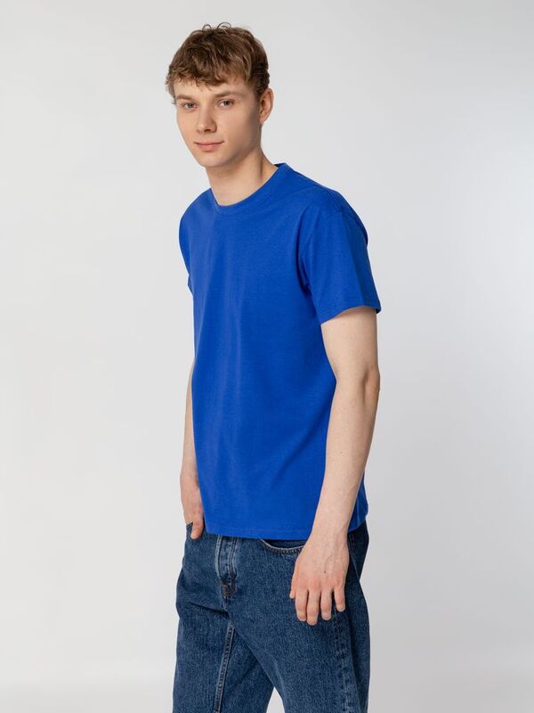 Футболка унисекс Regent 150, винтажный синий арт.1376.45