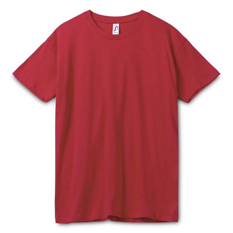 Футболка унисекс Regent 150, вишнево-красная арт.1376.51