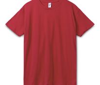 Футболка унисекс Regent 150, вишнево-красная арт.1376.51