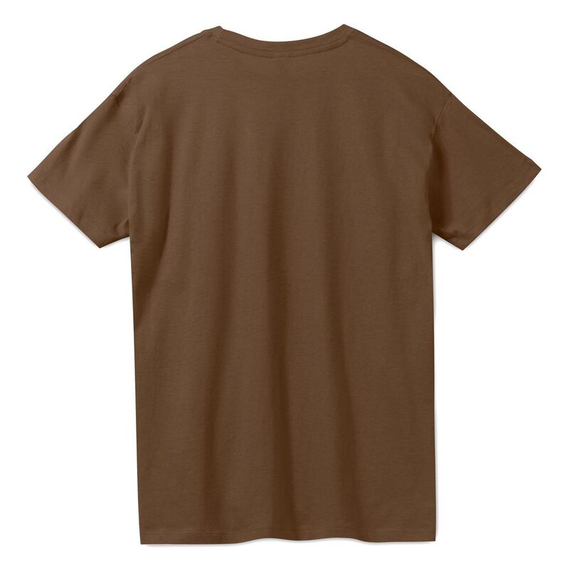 Футболка унисекс Regent 150, коричневая арт.1376.93