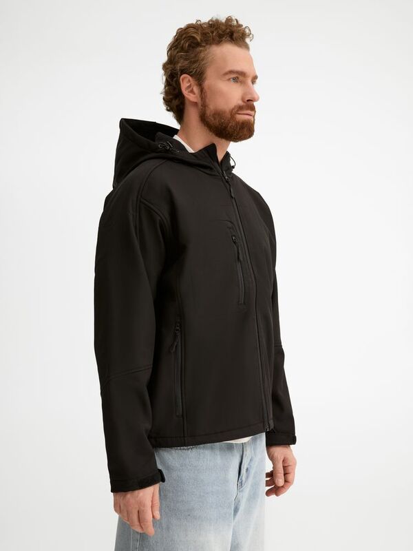 Куртка мужская с капюшоном Replay Men 340, черная арт.5569.30