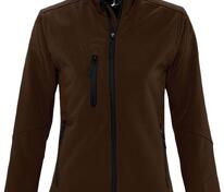 Куртка женская на молнии Roxy 340 коричневая арт.4368.59