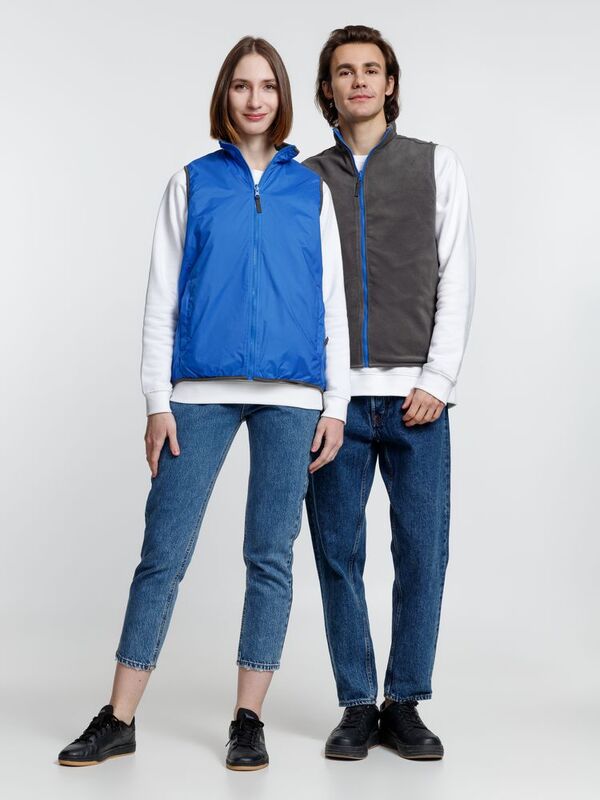Жилет двусторонний Winner, ярко-синий арт.2671.44