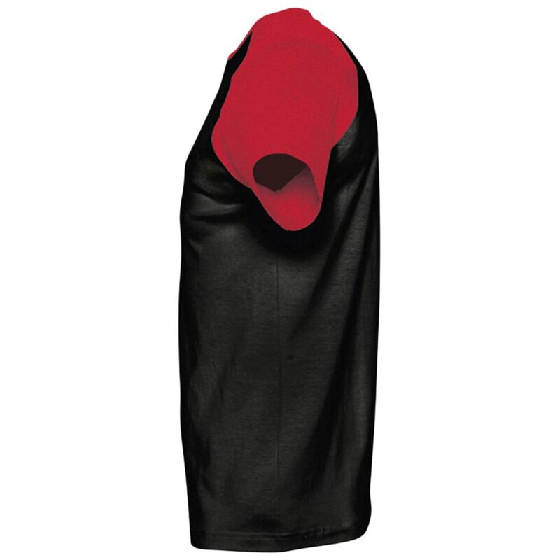 Футболка мужская двухцветная Funky 150, черная с красным арт.11190917