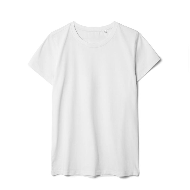 Футболка женская T-bolka Stretch Lady, белая арт.1891.60