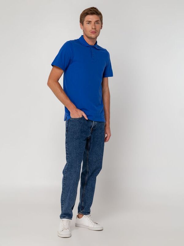 Рубашка поло мужская Virma Light, ярко-синяя (royal) арт.2024.44