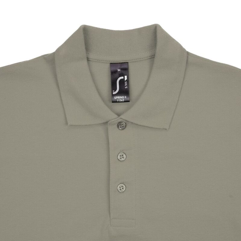 Рубашка поло мужская Spring 210, хаки арт.11362268