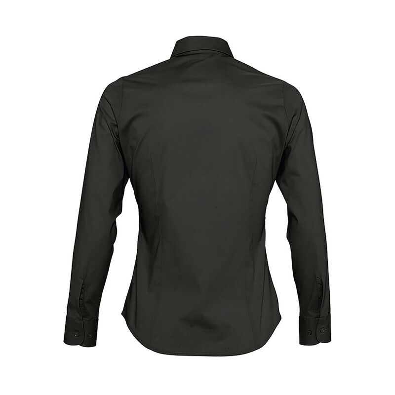 Рубашка женская с длинным рукавом Eden 140 черная арт.17015312