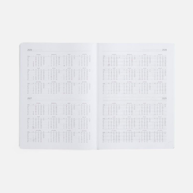 Еженедельник Nebraska, датированный, зеленый арт.4845.90