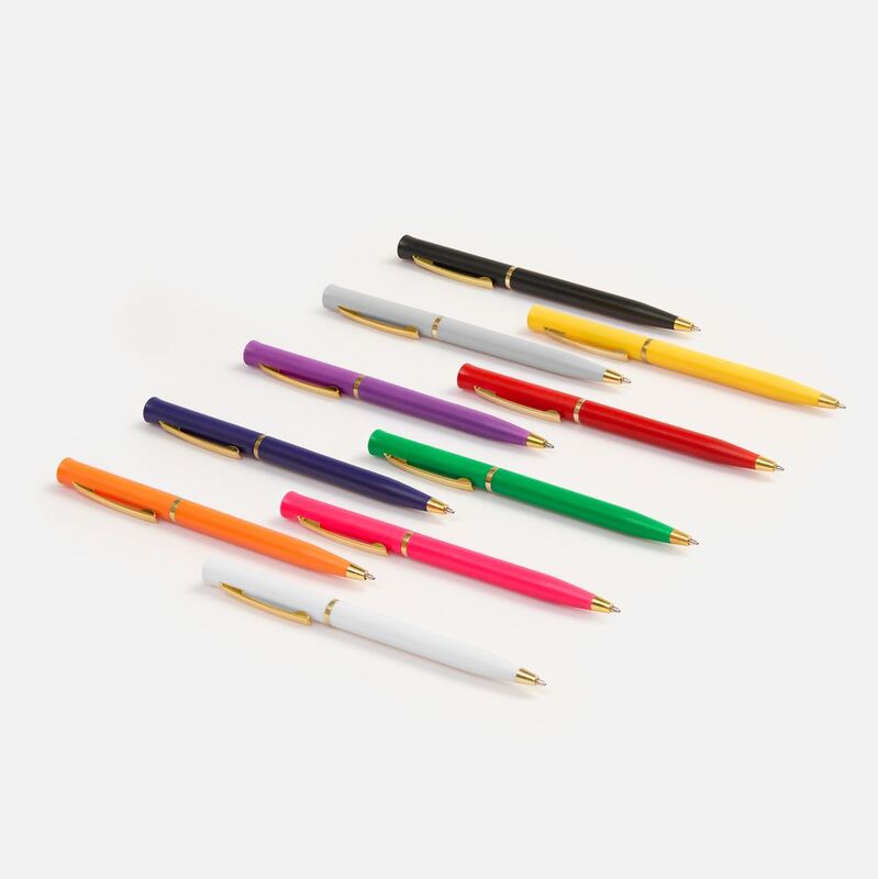 Ручка шариковая Euro Gold, красная арт.4475.50