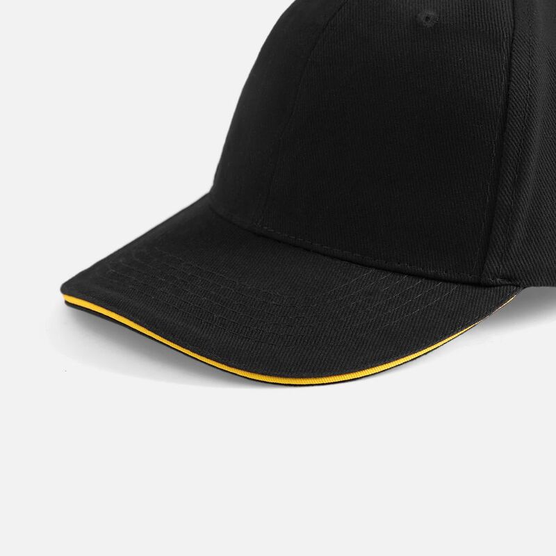 Бейсболка Buffalo, черная с желтым арт.88100984TUN
