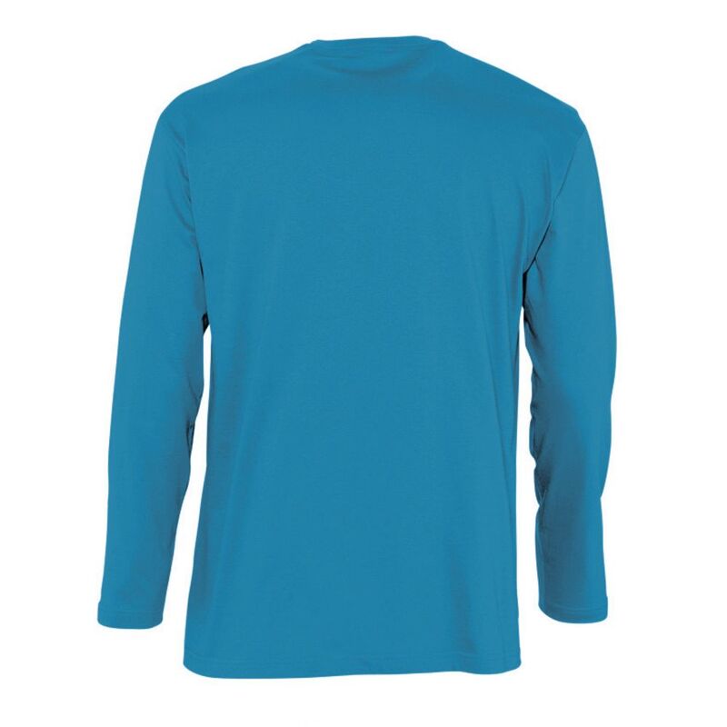 Футболка мужская с длинным рукавом Monarch, голубая арт.11420321