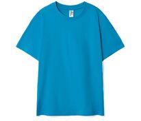 Футболка детская Regent Kids, ярко-бирюзовая арт.11970321