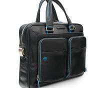 Сумка с отделением для ноутбука Piquadro Blue Square, черная арт.CA2849B2/N