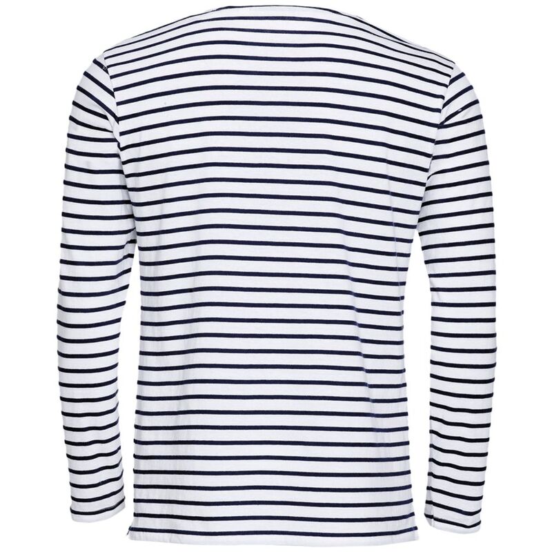 Футболка мужская Marine Men, белая с темно-синим арт.01402904