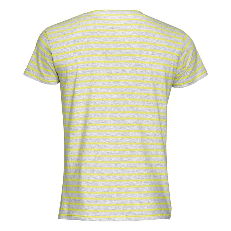 Футболка Miles Men серая с желтым арт.01398798