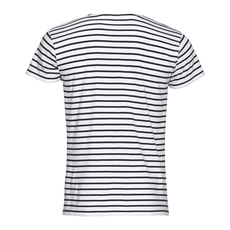 Футболка Miles Men белая с темно-синим арт.01398904