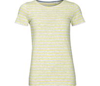 Футболка Miles Women серая с желтым арт.01399798