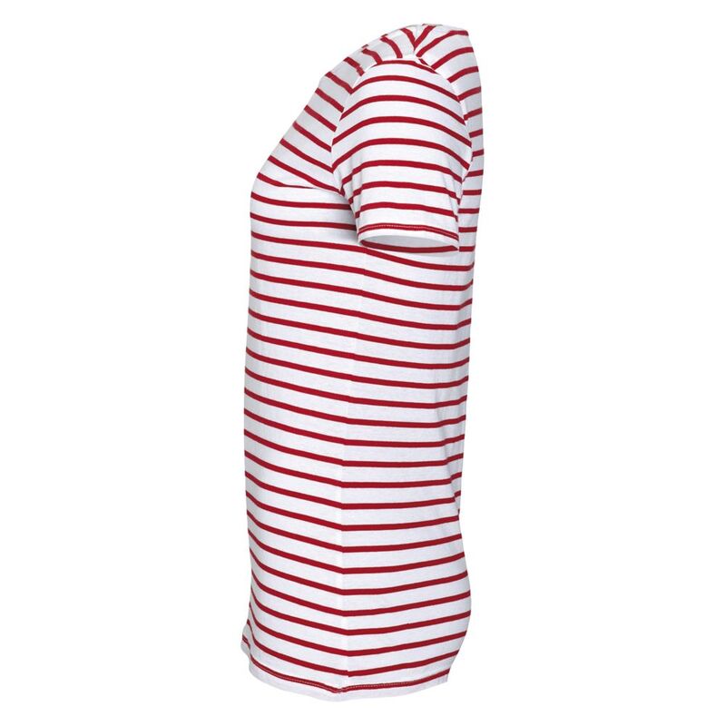 Футболка Miles Women белая с красным арт.01399987