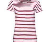 Футболка Miles Women белая с красным арт.01399987