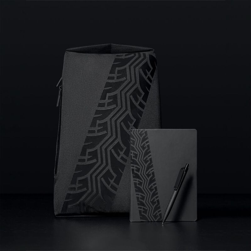 Ручка шариковая Prodir QS03 PRP Tyre Soft Touch, черная арт.3232