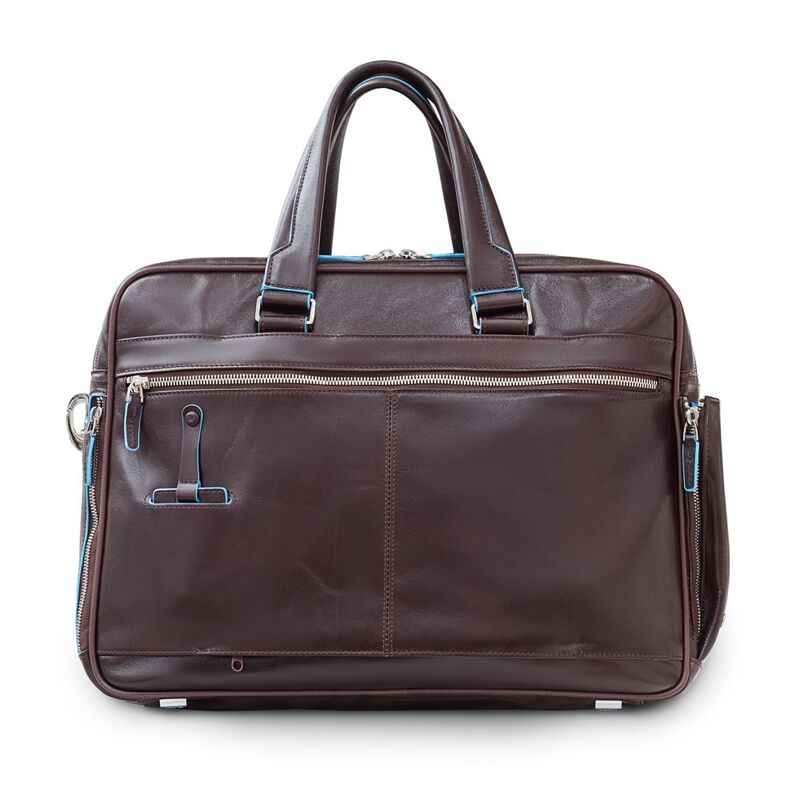 Сумка мужская для ноутбука Piquadro Blue Square, коричневая арт.CA2765B2/MO