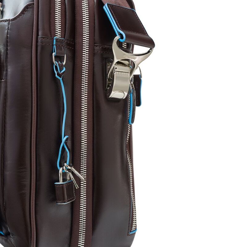 Сумка мужская для ноутбука Piquadro Blue Square, коричневая арт.CA2765B2/MO