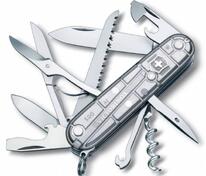 Офицерский нож Huntsman 91, прозрачный серебристый арт.7727.15