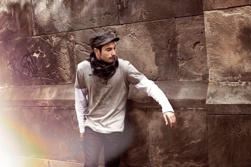 Футболка мужская Heavy, зеленая арт.1544.92