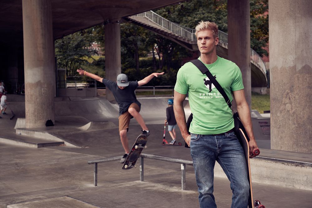 Футболка мужская Heavy, желтая арт.1544.80